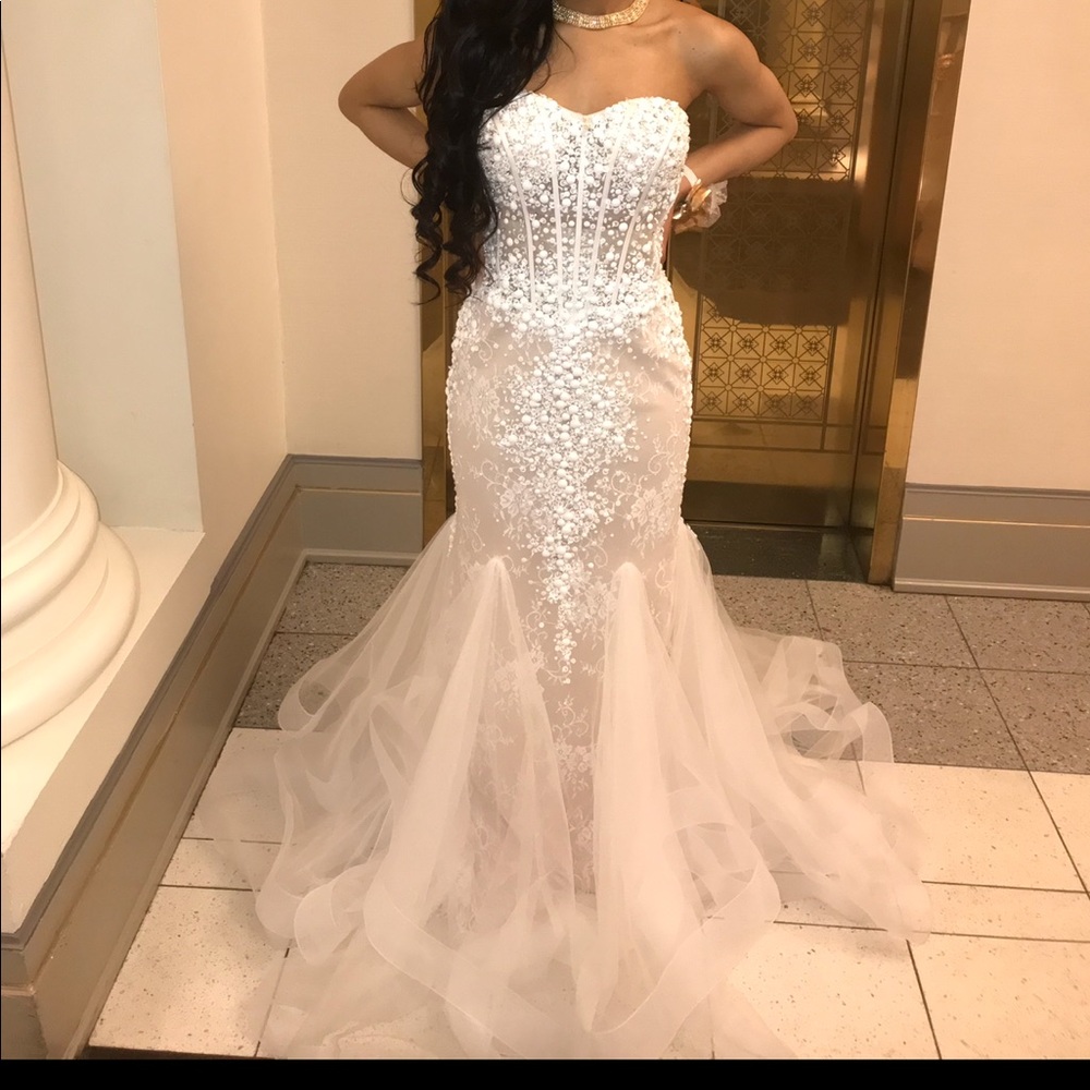 Jovani Off White Prom Dress; Style #57428